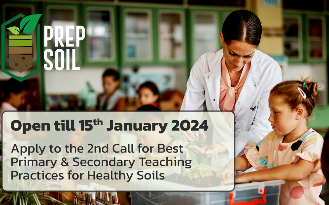 2nd PREPSOIL Call for Best Teaching Practices for Healthy Soils